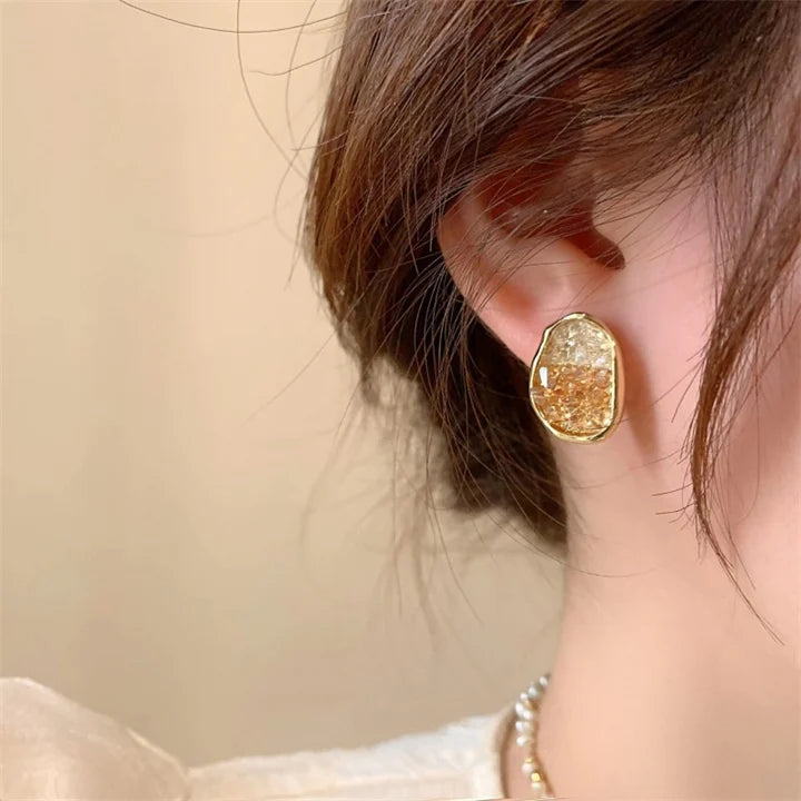 🎁 Elegant Crystal Earrings