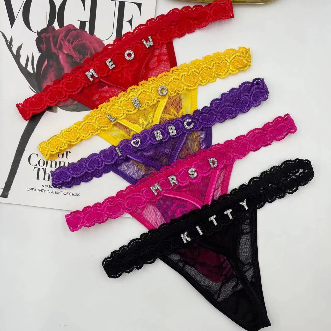 Genevieve Custom Lace Thong
