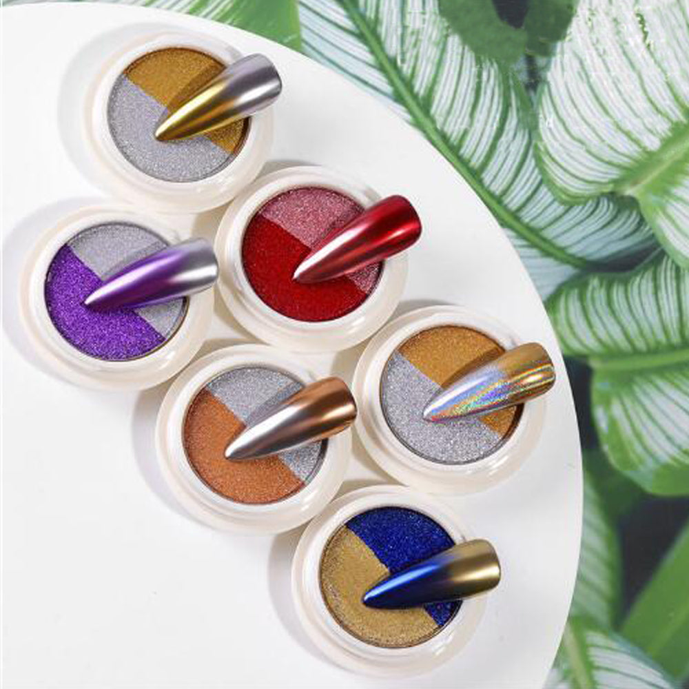 2-TONE MIRROR CHROME POWDER