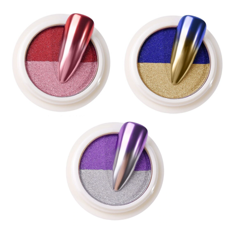 2-TONE MIRROR CHROME POWDER