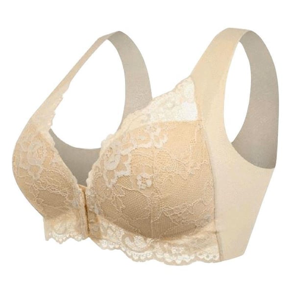 🔥Women's Basic Solid Lace Wireless Push Up Bra