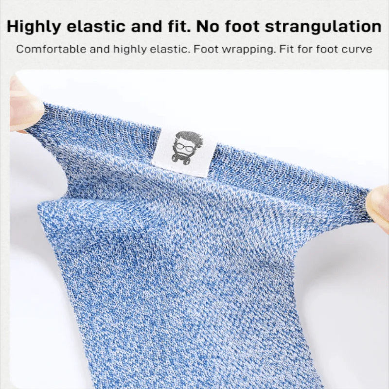 MEN'S BREATHABLE ANTI-BACTERIAL DEODORANT SOCKS(3 Pairs )