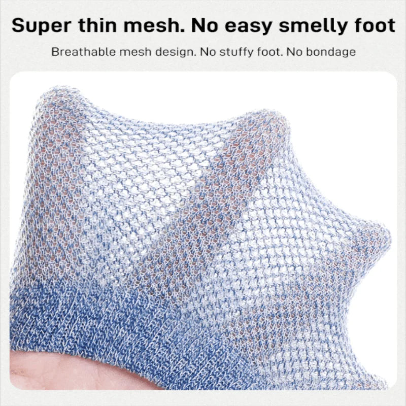 MEN'S BREATHABLE ANTI-BACTERIAL DEODORANT SOCKS(3 Pairs )
