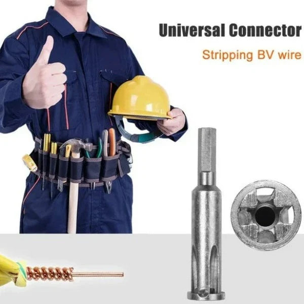 Universal Wire Stripping and Twisting Tool