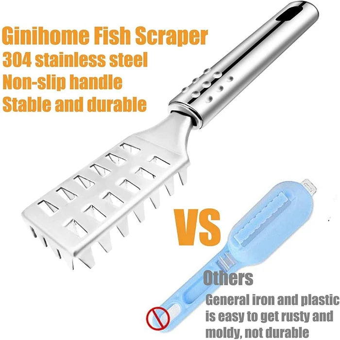 Stainless Steel Fish Scaler Brush