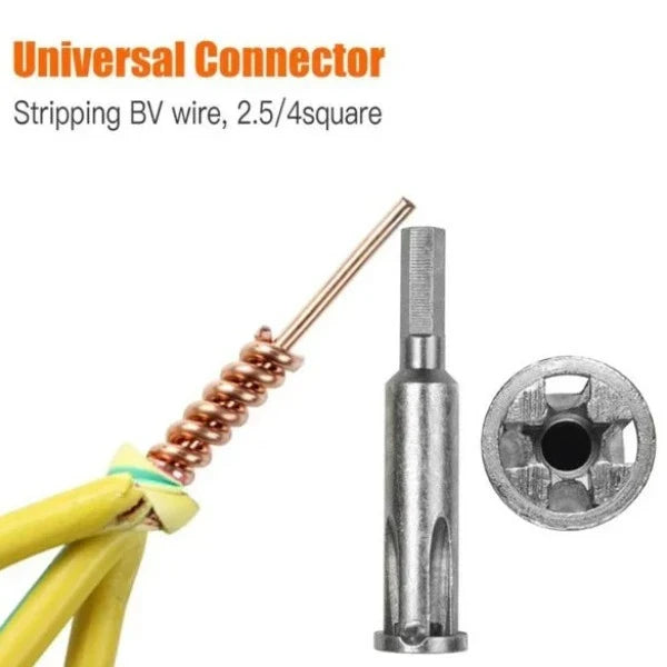 Universal Wire Stripping and Twisting Tool