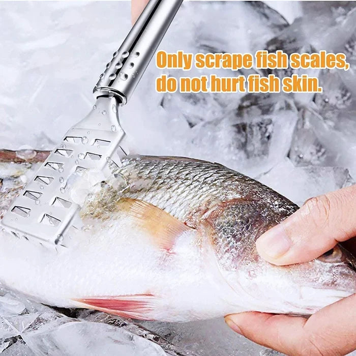 Stainless Steel Fish Scaler Brush