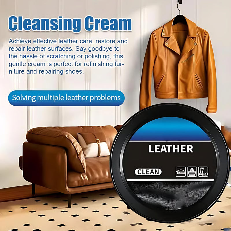 Leather Cleaning and Care Cream