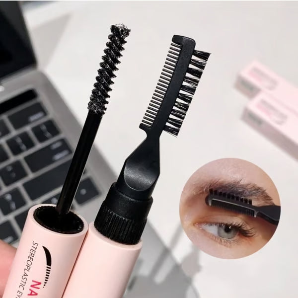 Natural 3D Sculpting Brow Gel — Dual-Ended with Brow Comb