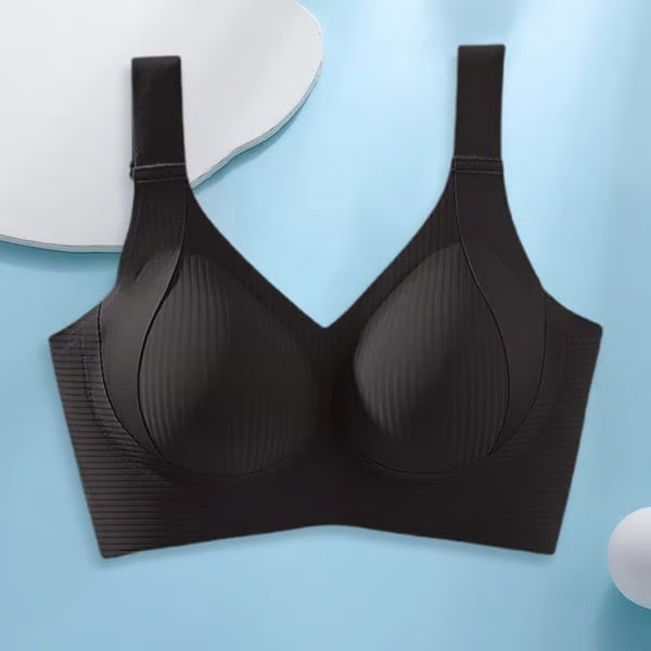 Women's Full Coverage Seamless Wide-Strap Bra👍Ultra-shaping bra—say goodbye to sagging.
