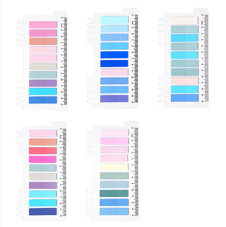 Clear & Convenient Transparent Index Tabs-1000Sheets