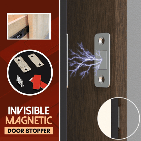 Ultra-thin Invisible Magnetic Door Stoppers