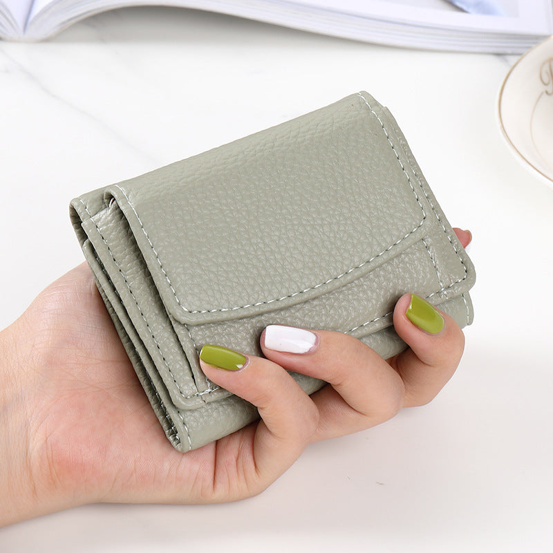 New Unisex Anti-Credit Card Fraud Folding Mini Wallet