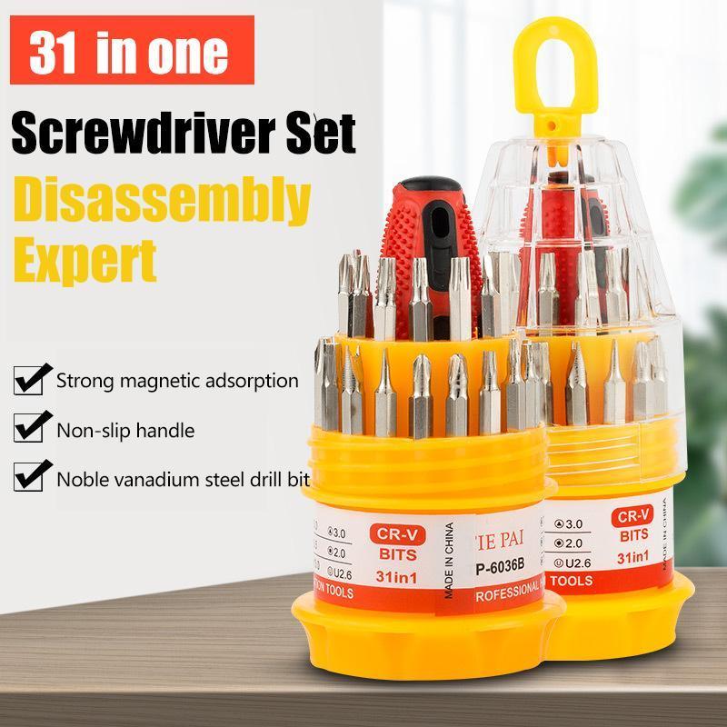 31 In 1 Multi-Utility Standard Screwdriver Set