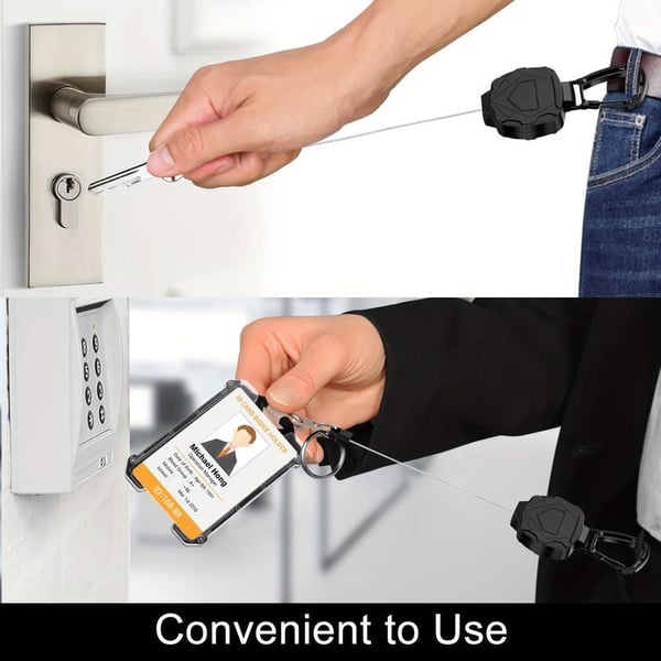 Retractable Heavy Duty Badge Reel