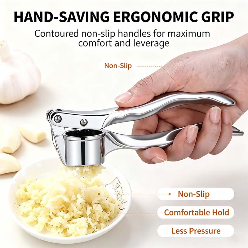 Heavy Duty Manual Garlic Press