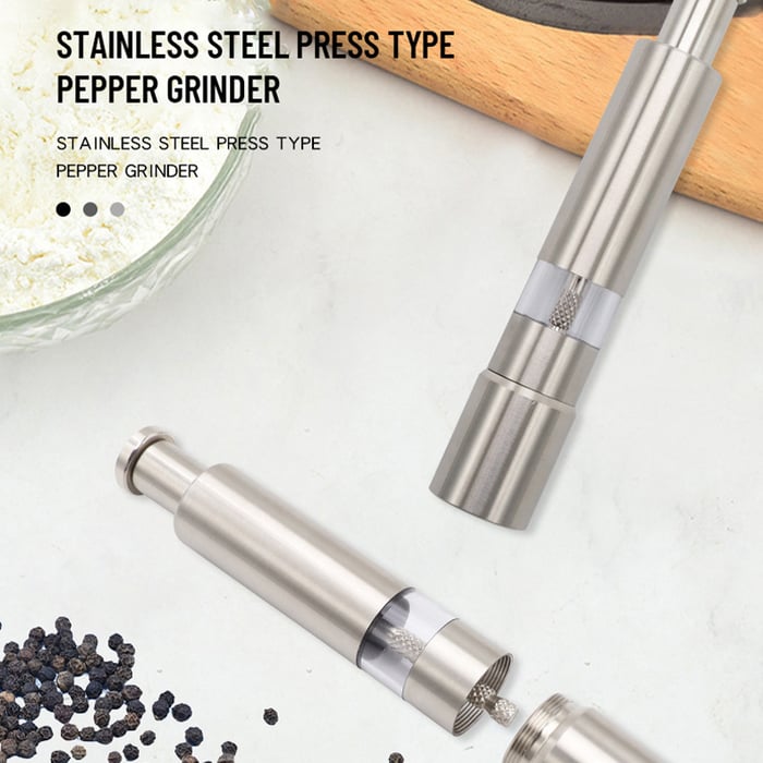 🔥Stainless Steel Salt And Pepper Grinder