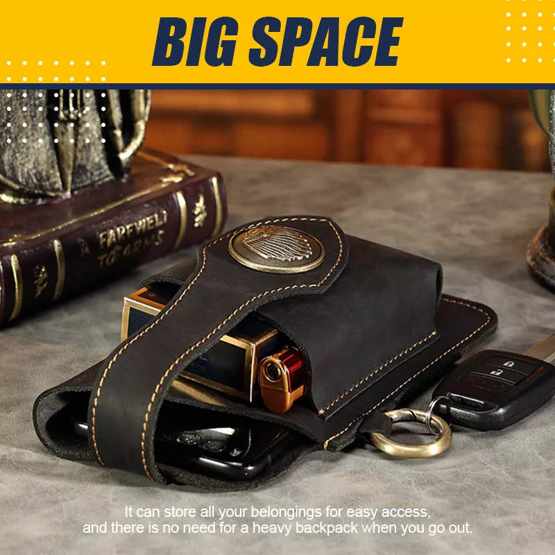 Multi-Function Leather Mobile Phone Bag