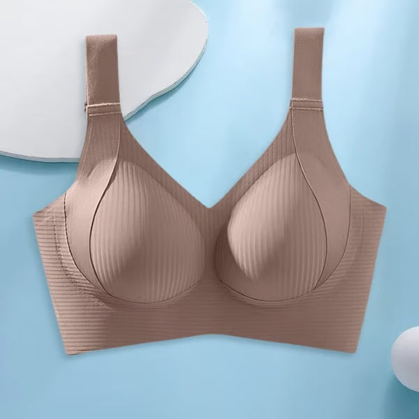 Women's Full Coverage Seamless Wide-Strap Bra👍Ultra-shaping bra—say goodbye to sagging.