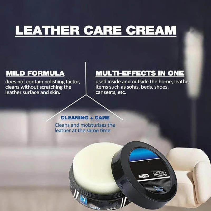 Leather Cleaning and Care Cream