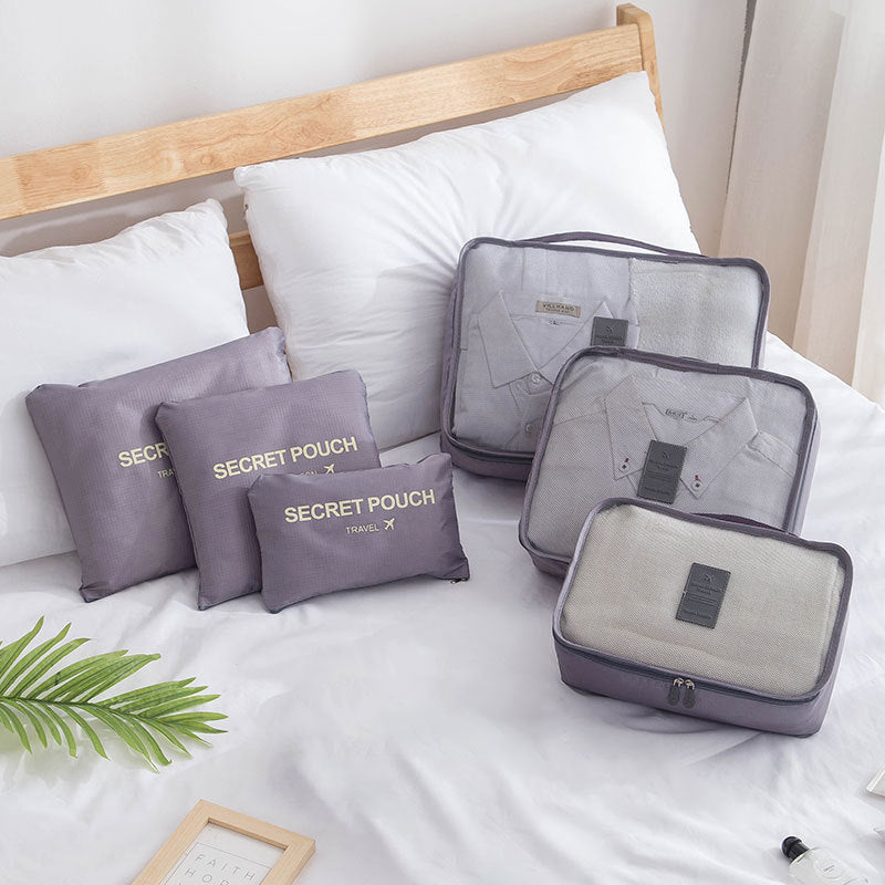 Set of 6 Travel Storage Bags