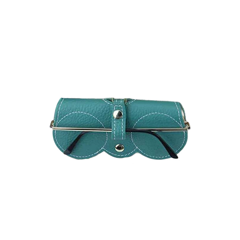 Soft Leather Sunglasses Bag