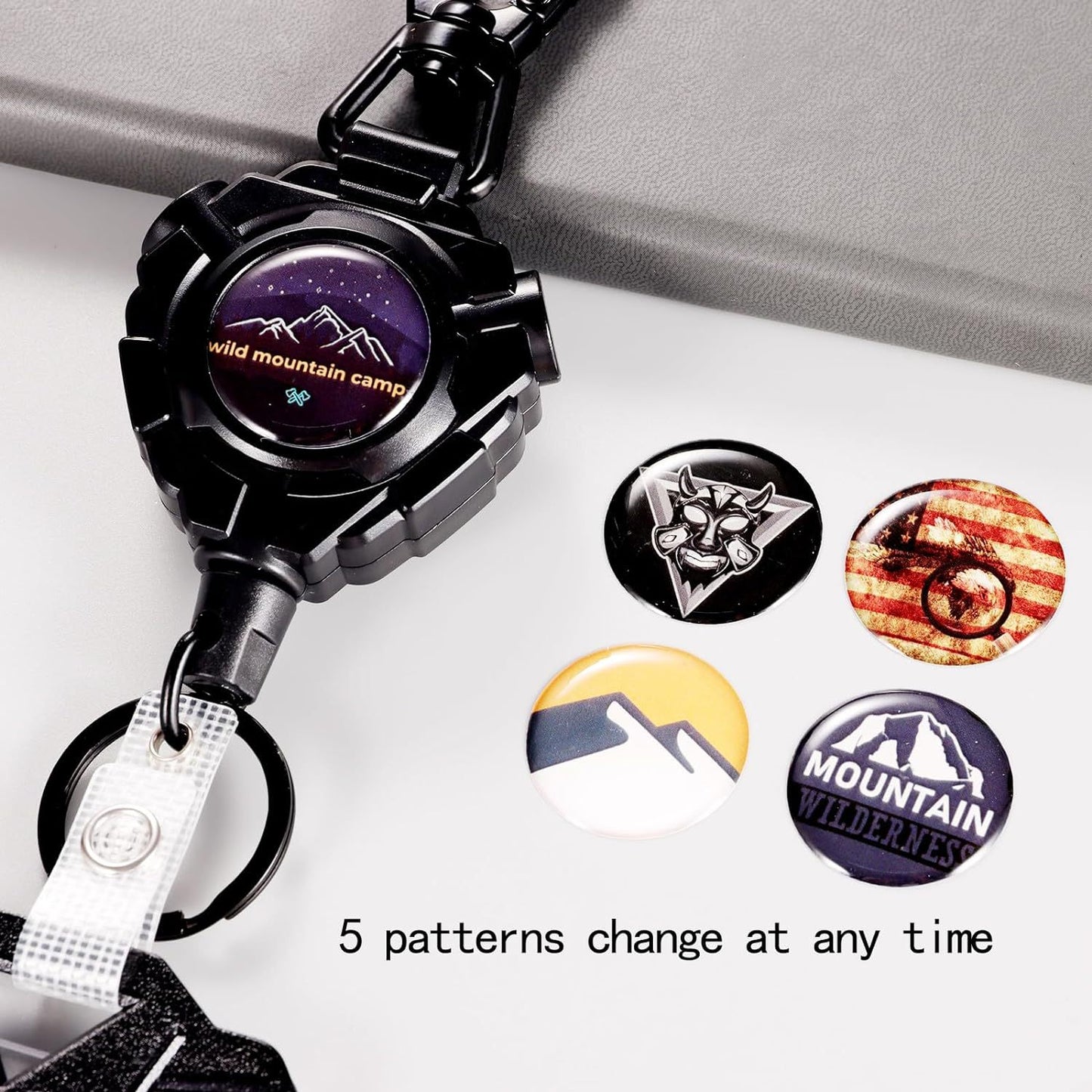 Retractable Heavy Duty Badge Reel