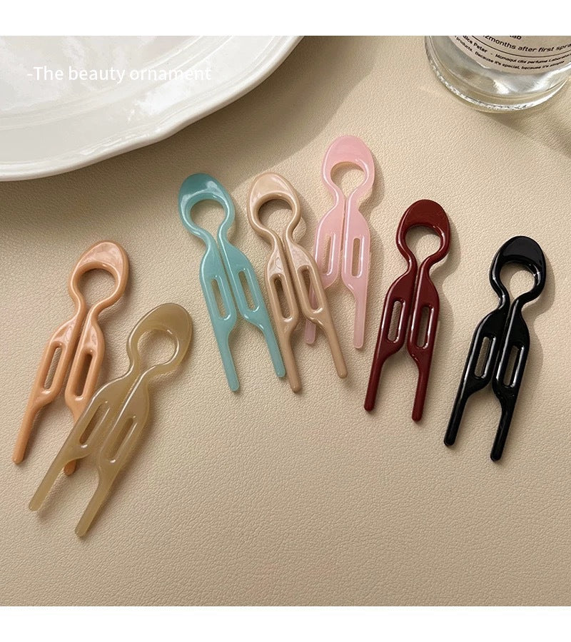 (Pack of 8) French Hair Pins