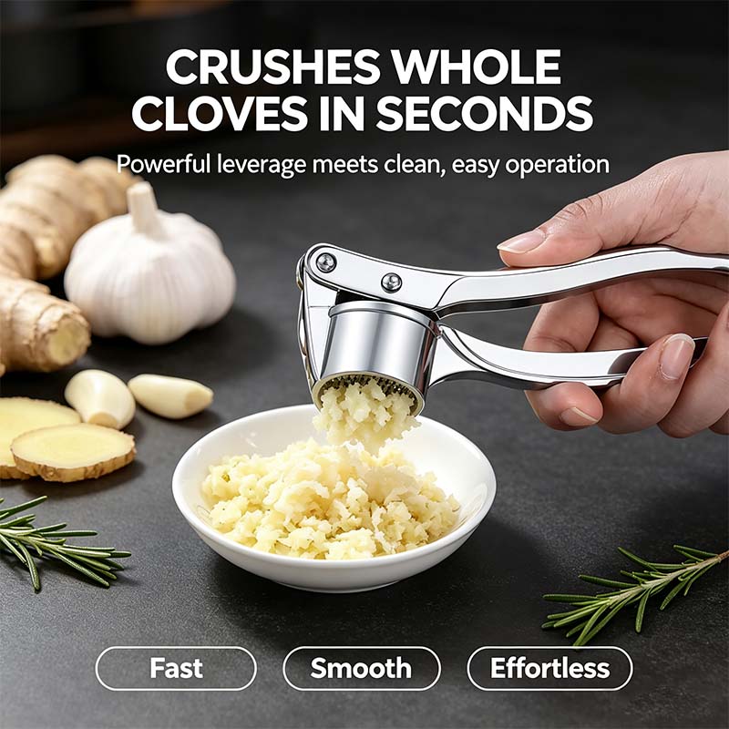 Heavy Duty Manual Garlic Press