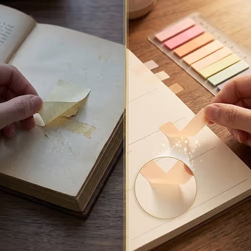 Clear & Convenient Transparent Index Tabs-1000Sheets