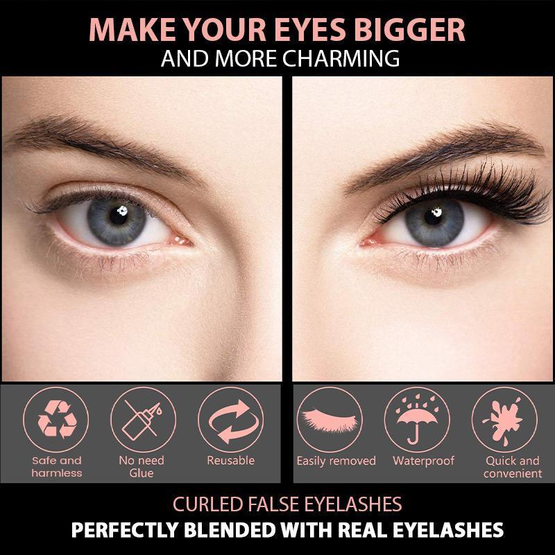 Reusable Natural Self-Adhesive False Eyelashes