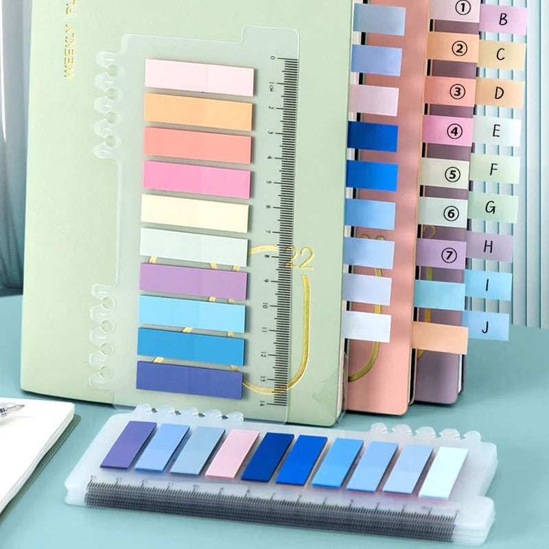 Clear & Convenient Transparent Index Tabs-1000Sheets