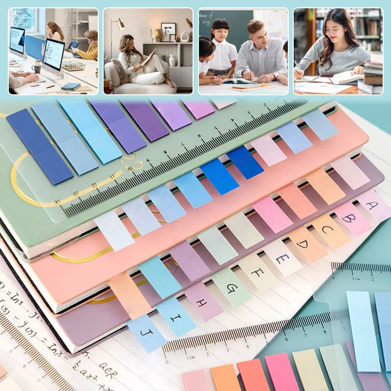 Clear & Convenient Transparent Index Tabs-1000Sheets