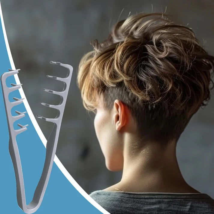Wide-tooth volumizing comb – Professional styling comb for men and women