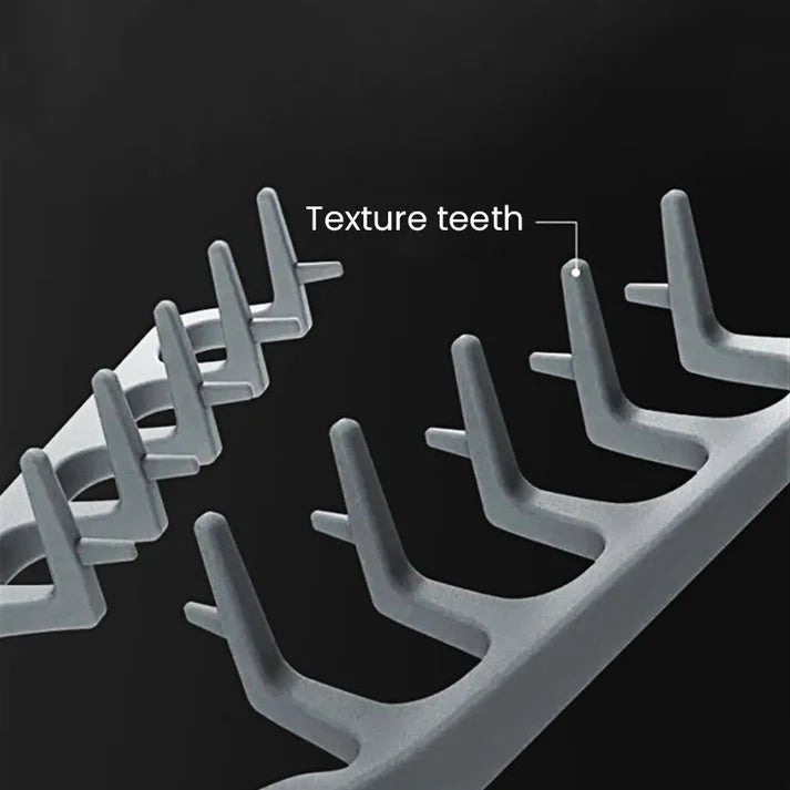 Wide-tooth volumizing comb – Professional styling comb for men and women