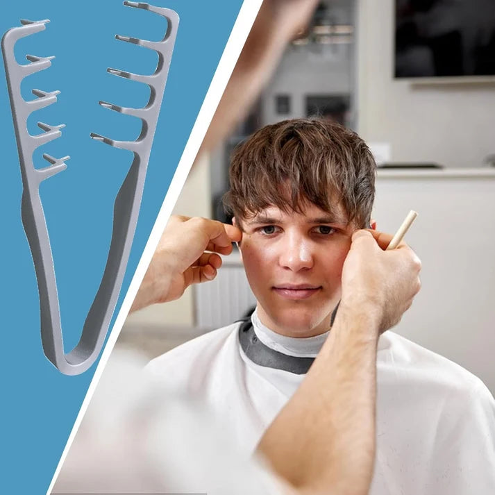 Wide-tooth volumizing comb – Professional styling comb for men and women