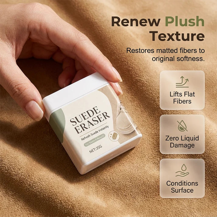 Suede Eraser Cleaner for Nubuck Shoes and Boots