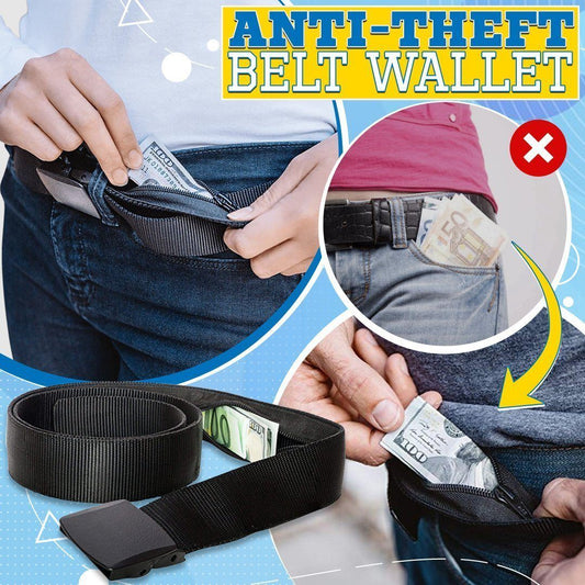 Anti-Theft Belt Wallet