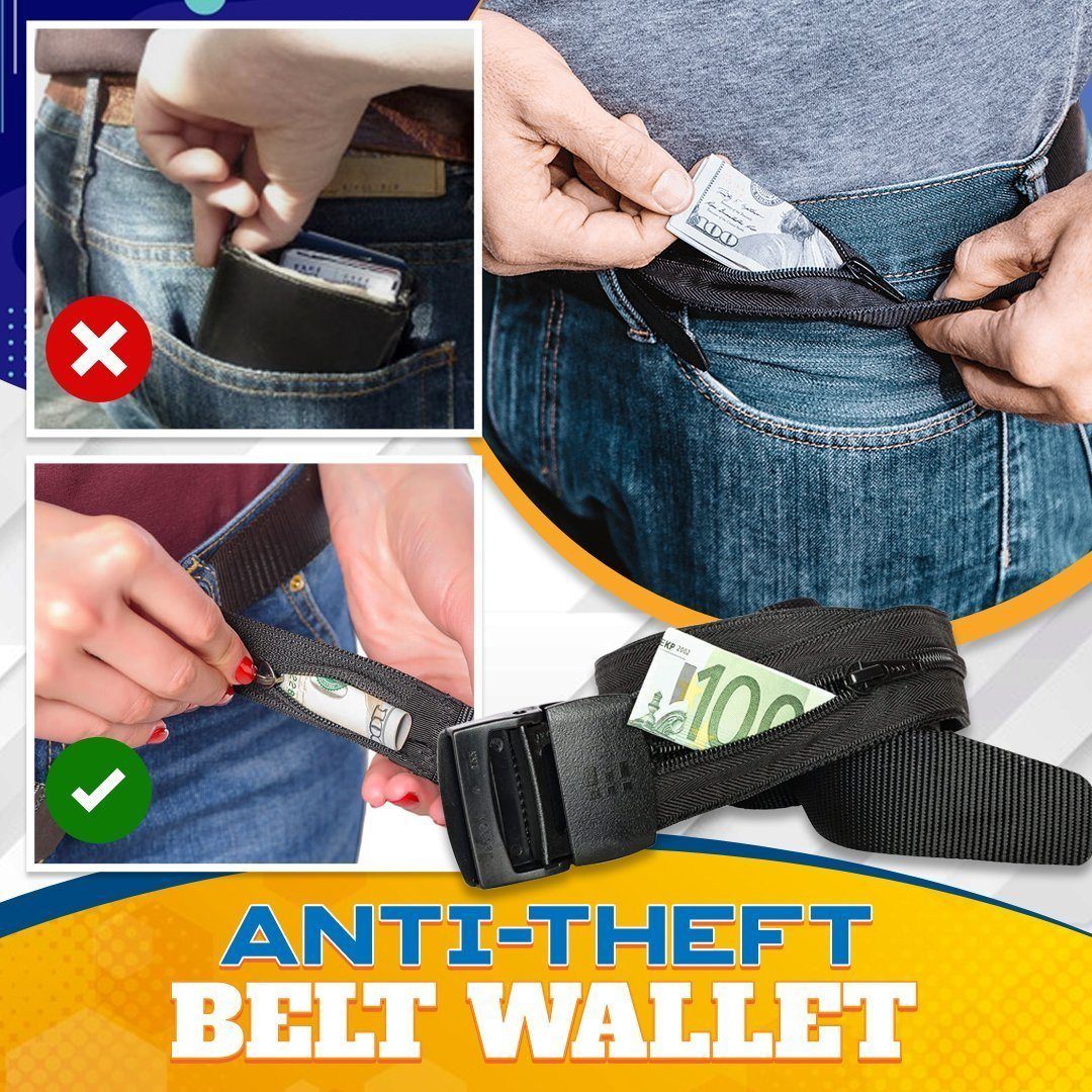 Anti-Theft Belt Wallet