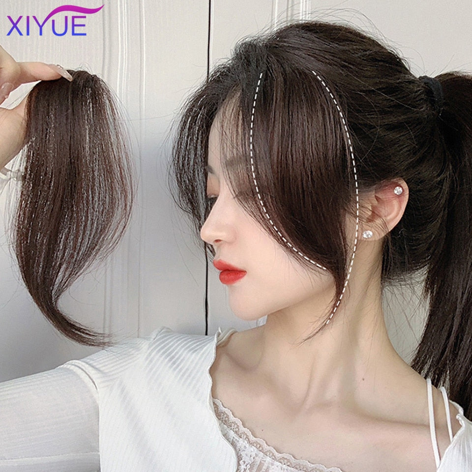 Clip-In Front Side Hair Bangs Extension