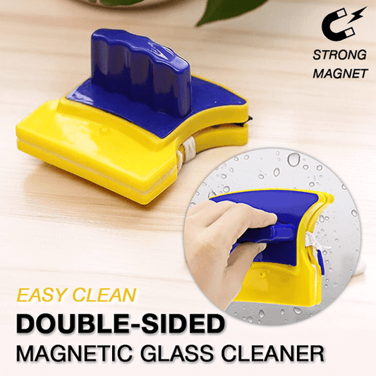Double-sided Magnetic Glass Cleaner
